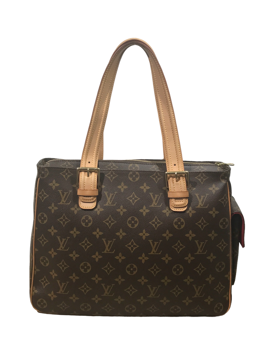 AUTHENTIC Louis Vuitton Multipli Cite Monogram PREOWNED (WBA1070