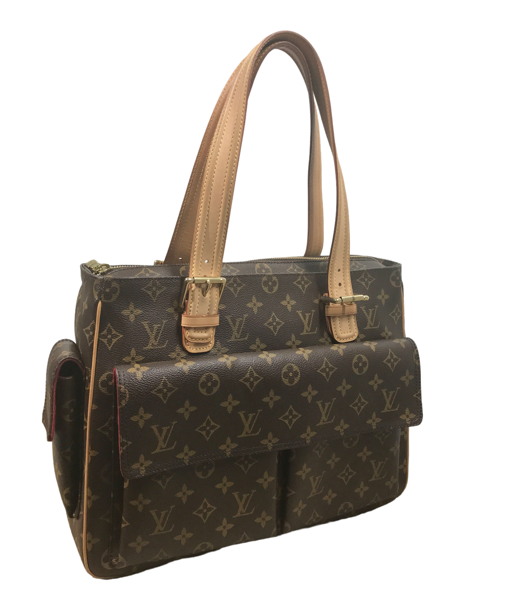 AUTHENTIC Louis Vuitton Multipli Cite Monogram PREOWNED (WBA1070