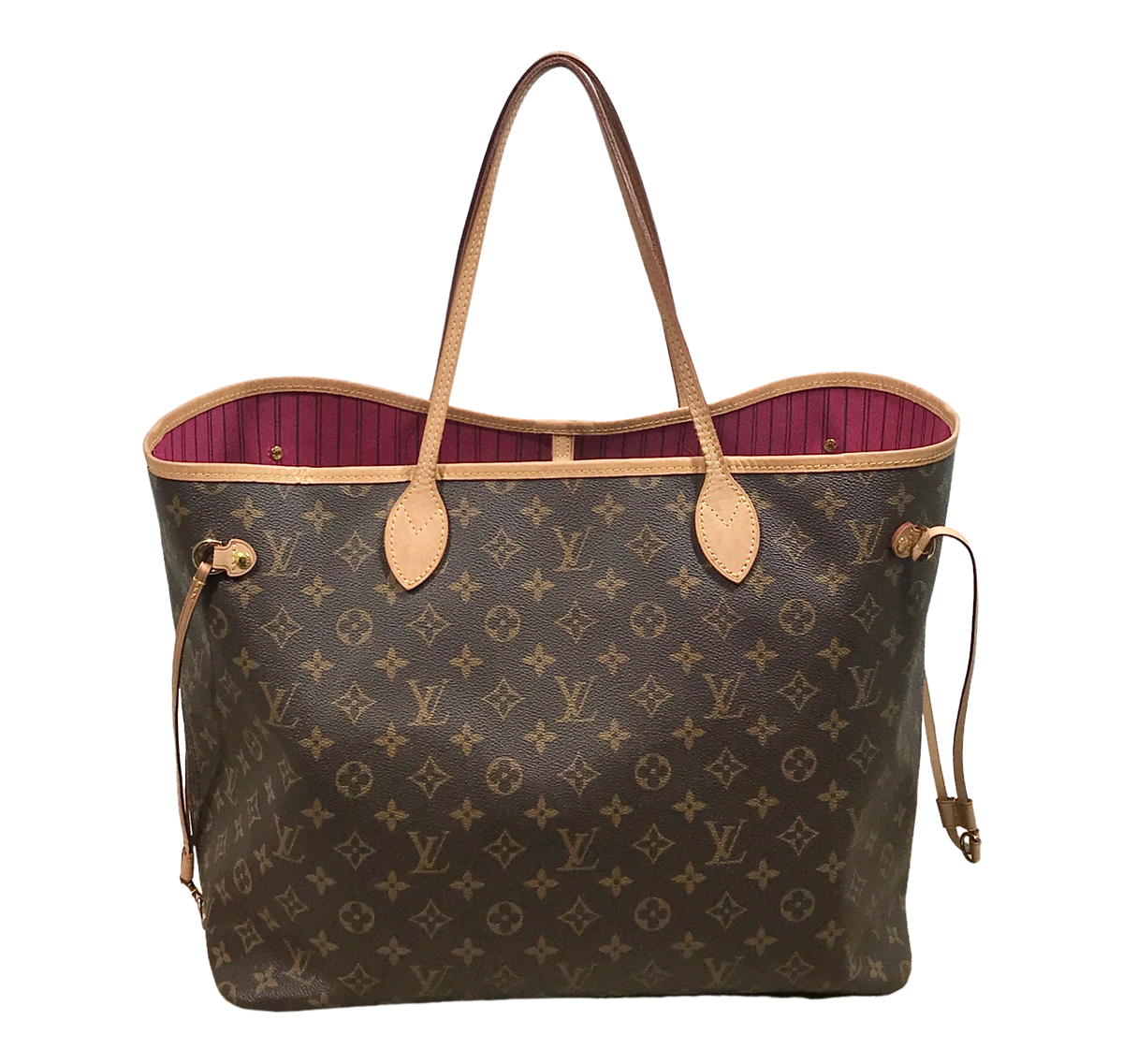 yuuyuu01234 ！LOUIS VUITTON ルイヴィトン AUTHENTIC Louis Vuitton Neverfull GM Monogram PREOWNED (WBA1209