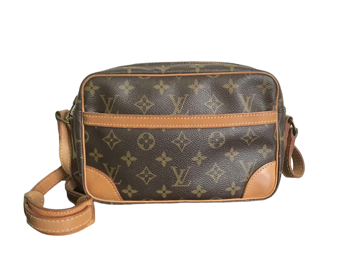 Auth Louis Vuitton Vintage Monogram Trocadero 23 Shoulder Bag 0J220040n