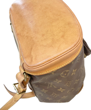 Load image into Gallery viewer, AUTHENTIC Louis Vuitton Montsouris Monogram MM Backpack PREOWNED (WBA594)