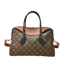 Load image into Gallery viewer, AUTHENTIC Louis Vuitton Monogram Tuileries Caramel Rouge PREOWNED (WBA794)