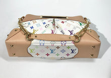 Load image into Gallery viewer, AUTHENTIC Louis Vuitton Judy White Multicolor MM Preowned (WBA718)