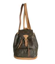 Load image into Gallery viewer, AUTHENTIC Louis Vuitton Montsouris Monogram PM Backpack PREOWNED (WBA841)