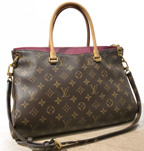 Load image into Gallery viewer, AUTHENTIC Louis Vuitton Pallas Monogram Aurore PREOWNED (WBA743)
