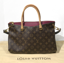 Load image into Gallery viewer, AUTHENTIC Louis Vuitton Pallas Monogram Aurore PREOWNED (WBA743)