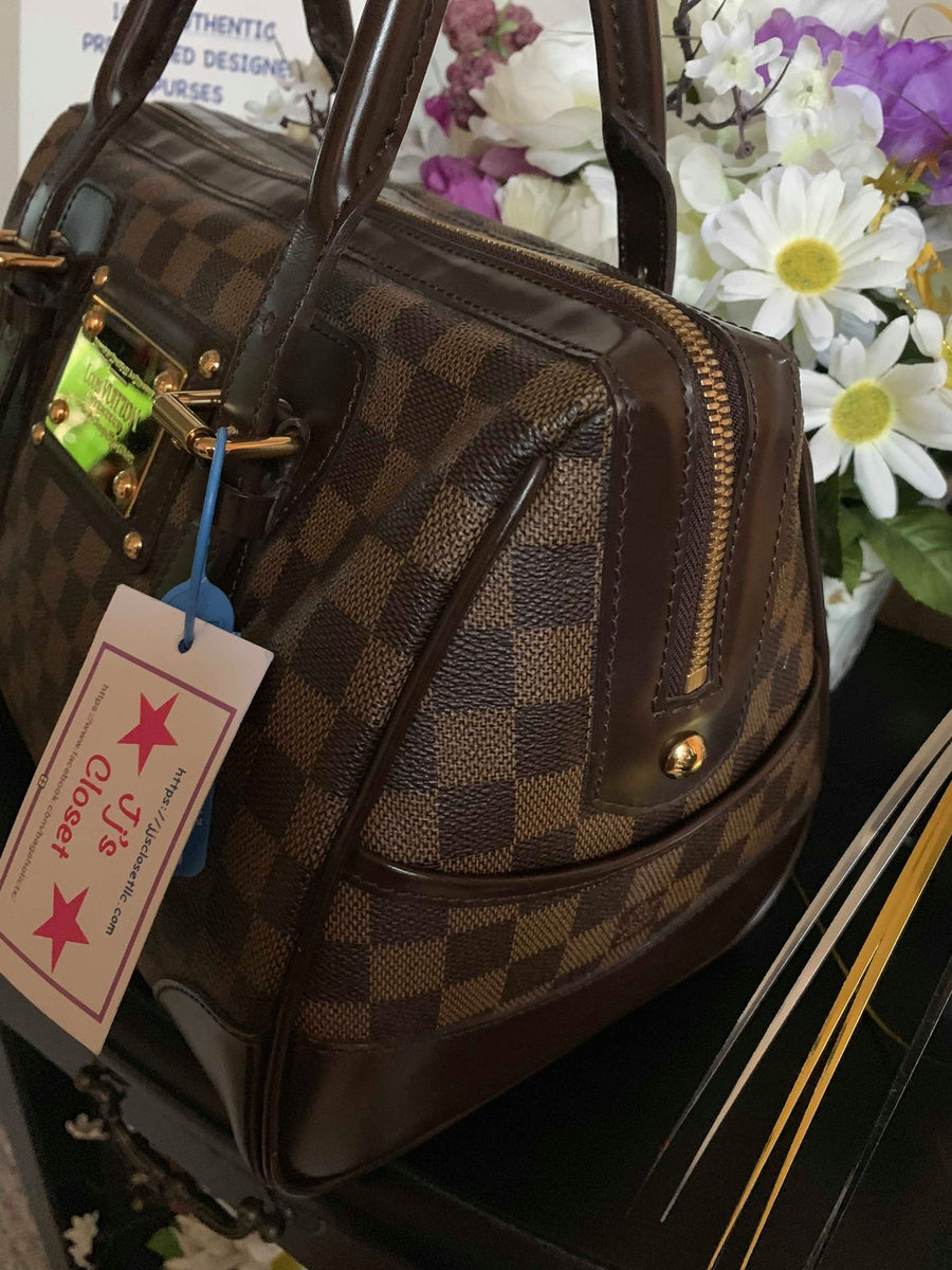 Authentic Louis Vuitton Damier Ebene Berkeley Hand Bag – Paris Station Shop