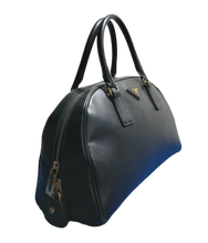 Load image into Gallery viewer, AUTHENTIC Prada Back Saffiano Bowler Bag PREOWNED (WBA762)