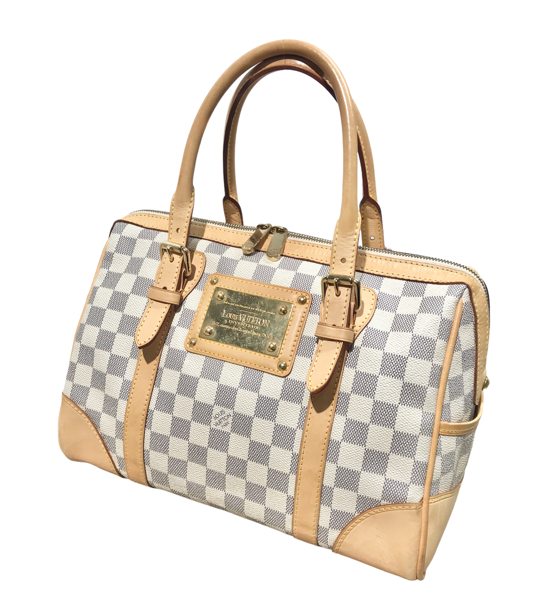 Louis Vuitton Damier Azur Canvas Berkeley Bag ○ Labellov ○ Buy and Sell  Authentic Luxury