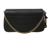 Load image into Gallery viewer, AUTHENTIC Gucci Soho Black Flap Crossbody Medium PREOWNED (WBA1018)