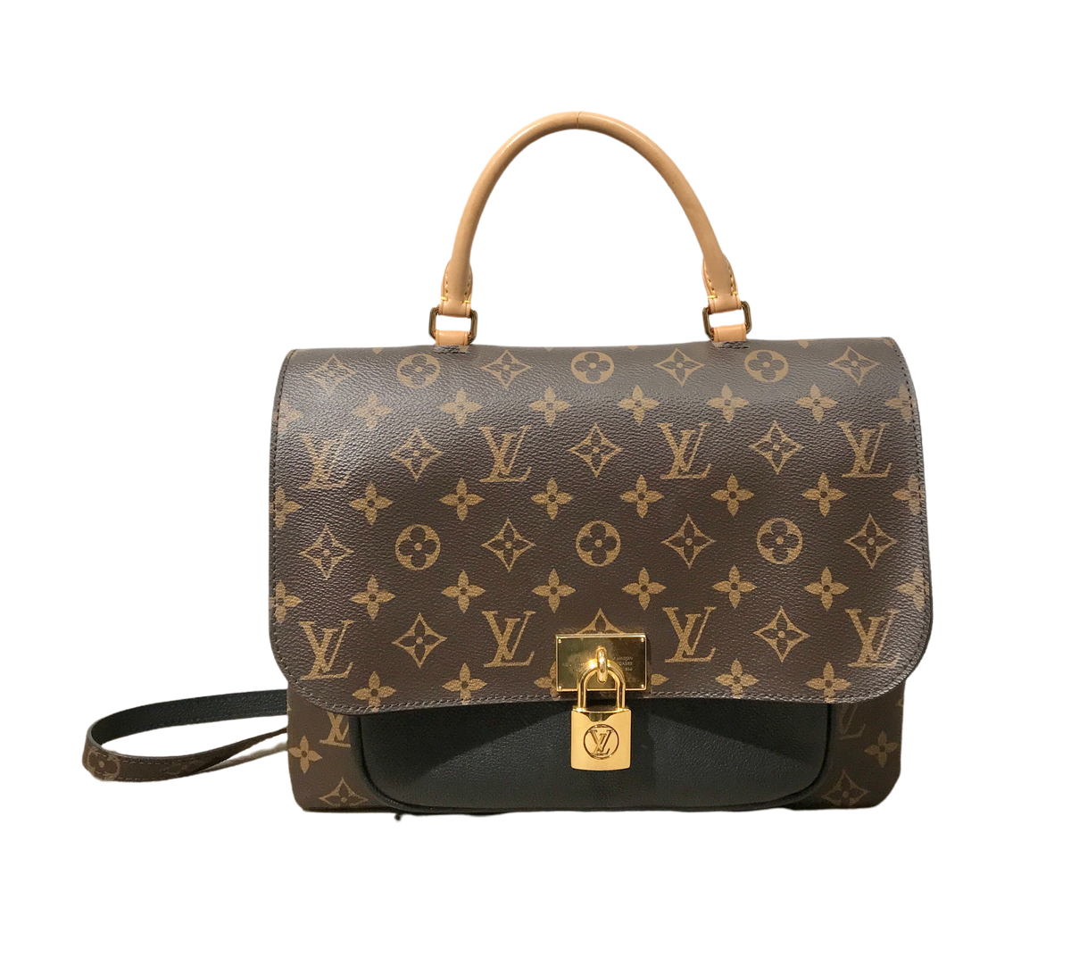 Louis Vuitton Monogram Canvas Noir Marignan Crossbody Bag – Bagaholic