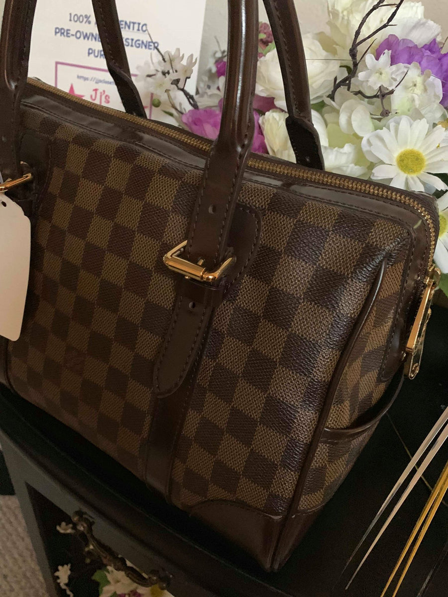 Louis Vuitton Damier Ebene Berkeley Bag ○ Labellov ○ Buy and Sell Authentic  Luxury