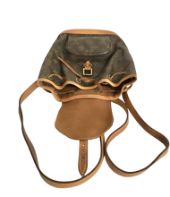 Load image into Gallery viewer, AUTHENTIC Louis Vuitton Montsouris Monogram PM Backpack PREOWNED (WBA841)