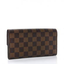 Load image into Gallery viewer, AUTHENTIC Louis Vuitton Sarah Wallet Damier Ebene PM PREOWNED (WBA534)