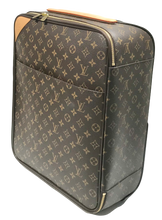 Load image into Gallery viewer, AUTHENTIC Louis Vuitton Pegase 45 Rolling Suitcase Monogram PREOWNED (WBA645)