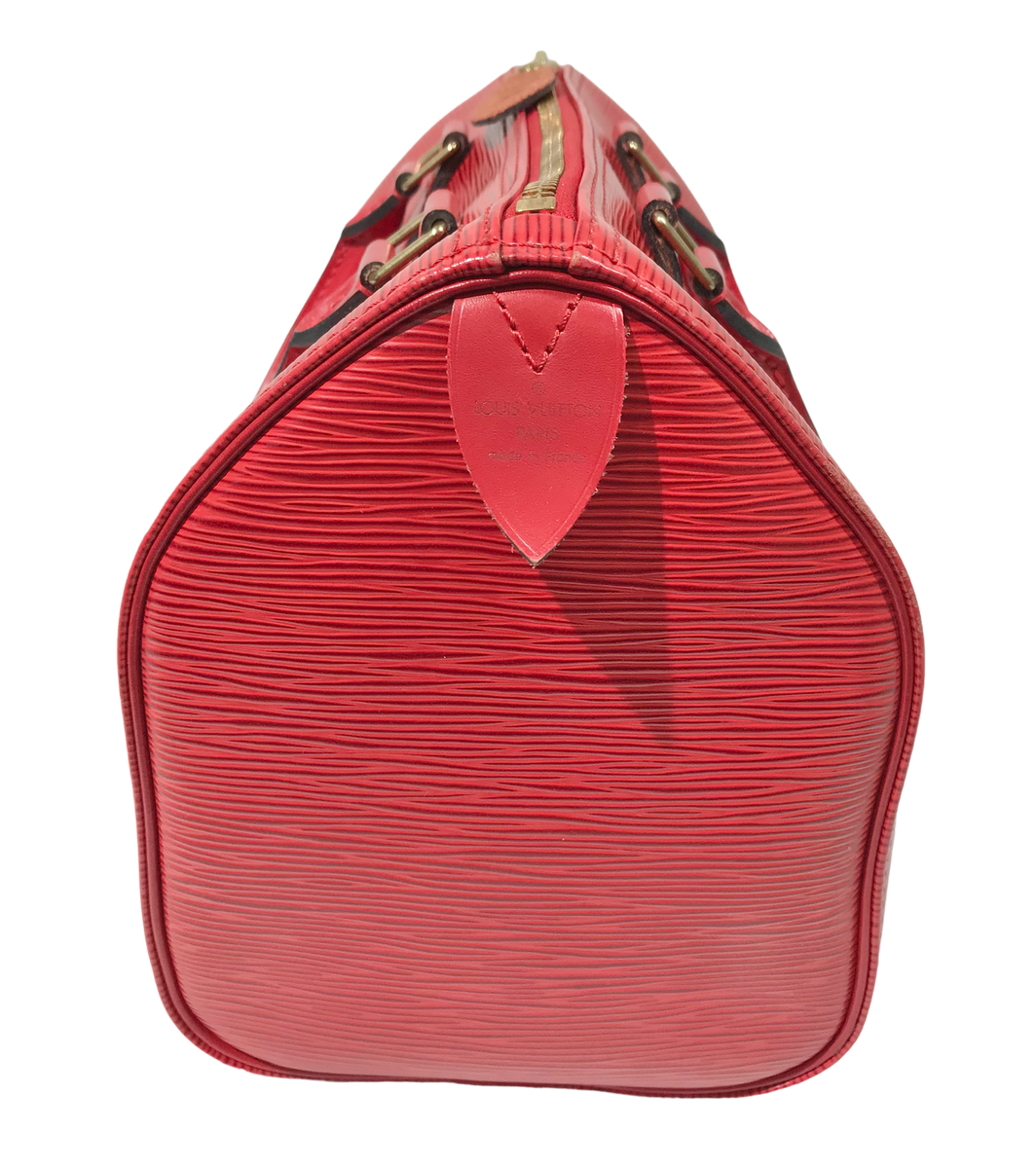 Speedy Louis Vuitton Handbags Cloth ref.151167 - Joli Closet