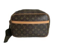 Load image into Gallery viewer, AUTHENTIC Louis Vuitton Reporter PM Monogram PREOWNED (WBA851)