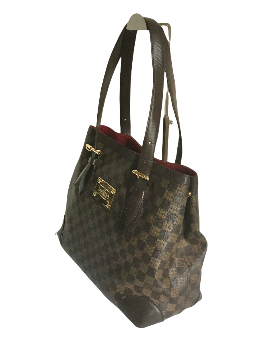 AUTHENTIC Louis Vuitton Hampstead Damier Ebene PM Preowned – Jj's