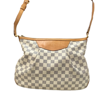 Load image into Gallery viewer, AUTHENTIC Louis Vuitton Siracusa Damier Azur MM PREOWNED (WBA809)