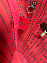 Load image into Gallery viewer, AUTHENTIC Louis Vuitton Neverfull Damier Ebene MM PREOWNED (WBA382)