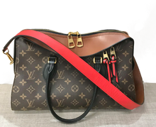 Load image into Gallery viewer, AUTHENTIC Louis Vuitton Monogram Tuileries Caramel Rouge PREOWNED (WBA794)