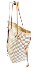 Load image into Gallery viewer, AUTHENTIC Louis Vuitton Neverfull Damier Azur MM PREOWNED (WBA521)