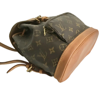 Load image into Gallery viewer, AUTHENTIC Louis Vuitton Montsouris Monogram PM Backpack PREOWNED (WBA843)