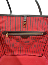 Load image into Gallery viewer, AUTHENTIC Louis Vuitton Neverfull Damier Ebene MM PREOWNED (WBA535)