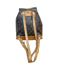 Load image into Gallery viewer, AUTHENTIC Louis Vuitton Montsouris Monogram MM Backpack PREOWNED (WBA594)