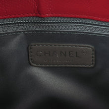 Load image into Gallery viewer, AUTHENTIC Chanel GST Grand Shopping Tote Red Caviar PREOWNED (WBA581)