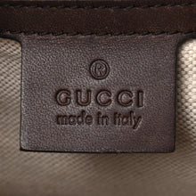 Load image into Gallery viewer, AUTHENTIC Gucci Boston Dark Brown Vintage Web PREOWNED (WBA601)