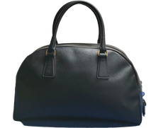 Load image into Gallery viewer, AUTHENTIC Prada Back Saffiano Bowler Bag PREOWNED (WBA762)