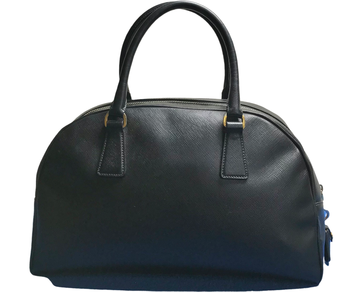 prada バッグ PRADA (プラダ) 2WAY ブリック サフィアーノレザー ショルダーバッグ