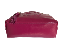 Load image into Gallery viewer, AUTHENTIC Gucci Soho Chain Medium Bougainvillea Bag PREOWNED (WBA1003)