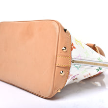 Load image into Gallery viewer, AUTHENTIC Louis Vuitton Alma White Monogram Multicolor PM PREOWNED (WBA621