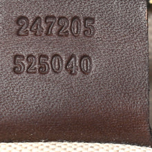 Load image into Gallery viewer, AUTHENTIC Gucci Boston Dark Brown Vintage Web PREOWNED (WBA601)
