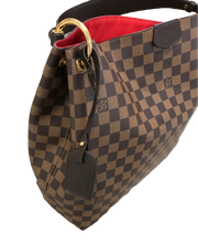 Load image into Gallery viewer, AUTHENTIC Louis Vuitton Graceful MM Damier Ebene PREOWNED (WBA805)
