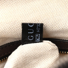Load image into Gallery viewer, AUTHENTIC Gucci Boston Dark Brown Vintage Web PREOWNED (WBA601)