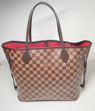 Load image into Gallery viewer, AUTHENTIC Louis Vuitton Neverfull Damier Ebene MM PREOWNED (WBA382)