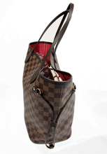 Load image into Gallery viewer, AUTHENTIC Louis Vuitton Neverfull Damier Ebene MM PREOWNED (WBA285)