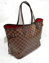 Load image into Gallery viewer, AUTHENTIC Louis Vuitton Neverfull Damier Ebene MM PREOWNED (WBA285)