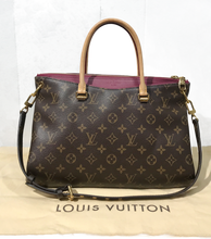 Load image into Gallery viewer, AUTHENTIC Louis Vuitton Pallas Monogram Aurore PREOWNED (WBA743)