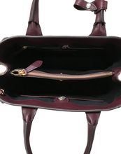 Load image into Gallery viewer, AUTHENTIC Burberry Banner Medium Bag Mahogany Red NEW (WBA830)