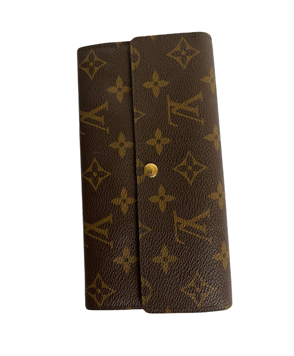 048 Pre-Owned Authentic Louis Vuitton Sarah Wallet TH 0020 – Thriftinghills  LLC