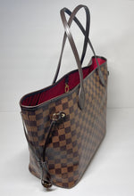 Load image into Gallery viewer, AUTHENTIC Louis Vuitton Neverfull Damier Ebene MM PREOWNED (WBA382)
