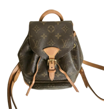 Load image into Gallery viewer, AUTHENTIC Louis Vuitton Montsouris Monogram PM Backpack PREOWNED (WBA841)