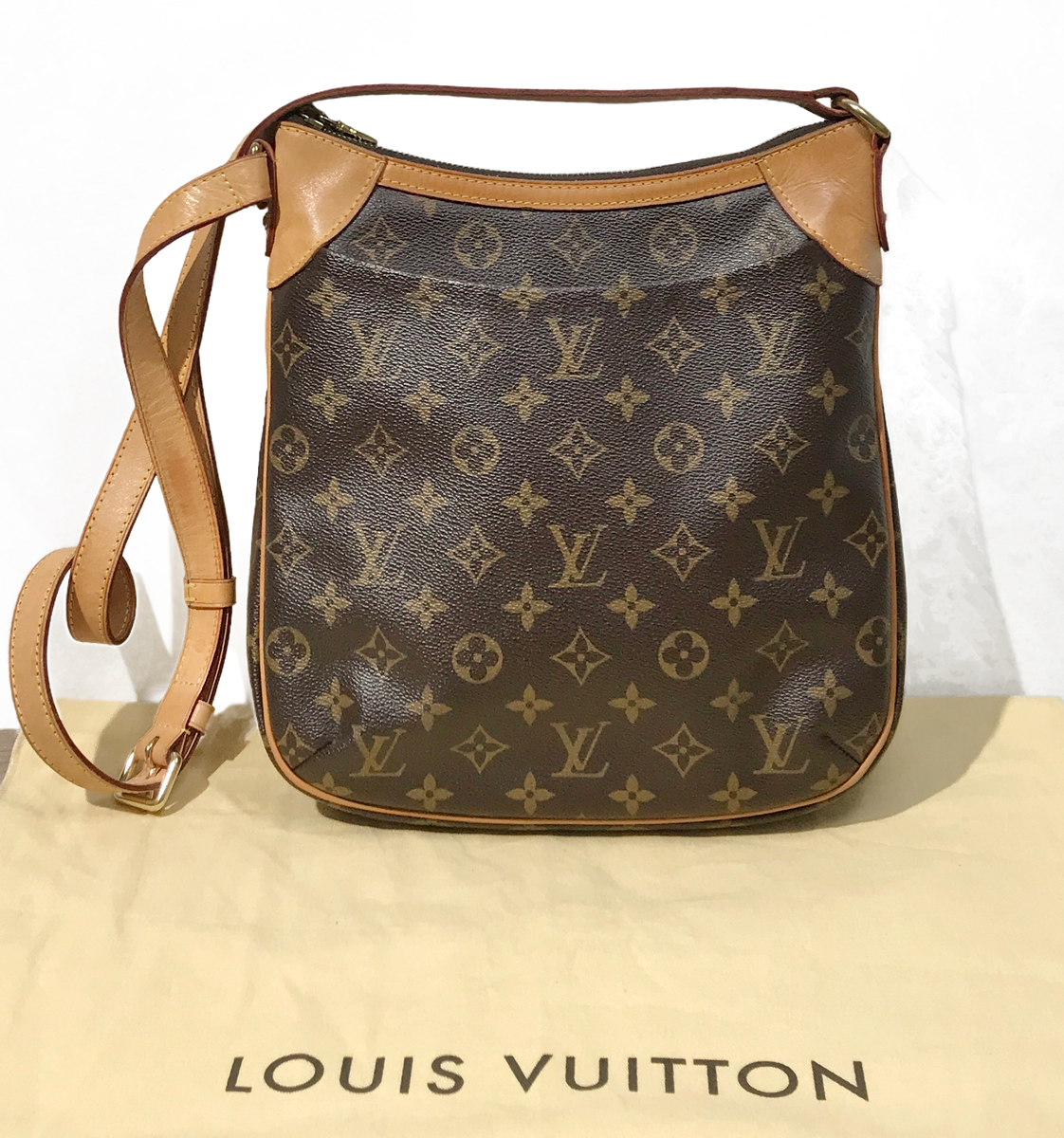 Preloved Louis Vuitton Monogram Odeon PM Crossbody Bag 050223