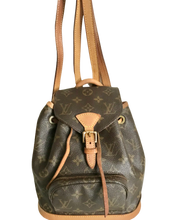Load image into Gallery viewer, AUTHENTIC Louis Vuitton Montsouris Monogram PM Backpack PREOWNED (WBA841)