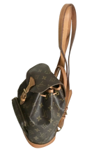 Load image into Gallery viewer, AUTHENTIC Louis Vuitton Montsouris Monogram PM Backpack PREOWNED (WBA843)