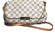 Load image into Gallery viewer, AUTHENTIC Louis Vuitton Favorite MM Damier Azur PREOWNED (WBA766)